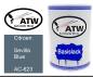 Preview: Citroen, Sevilla Blue, AC-623: 500ml Lackdose, von ATW Autoteile West.